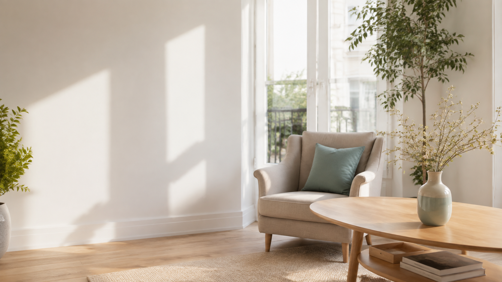 Fauteuil dans un cabinet lumineux